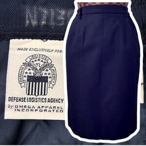 Defense Logistics Agency Womens Pencil Skirt Size 8MR Military Uniform Omega
